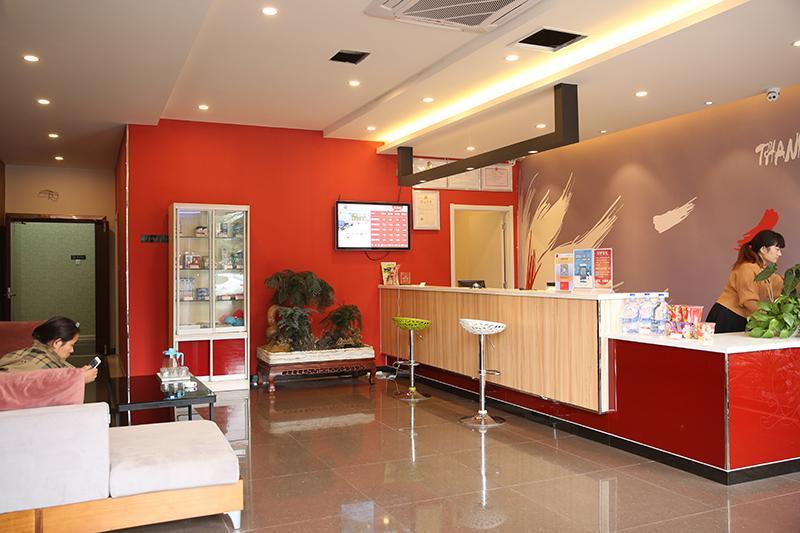 Thank Inn Chain Hotel Shandong Weifang Qingzhou Railway Station Gaoliu Exterior foto